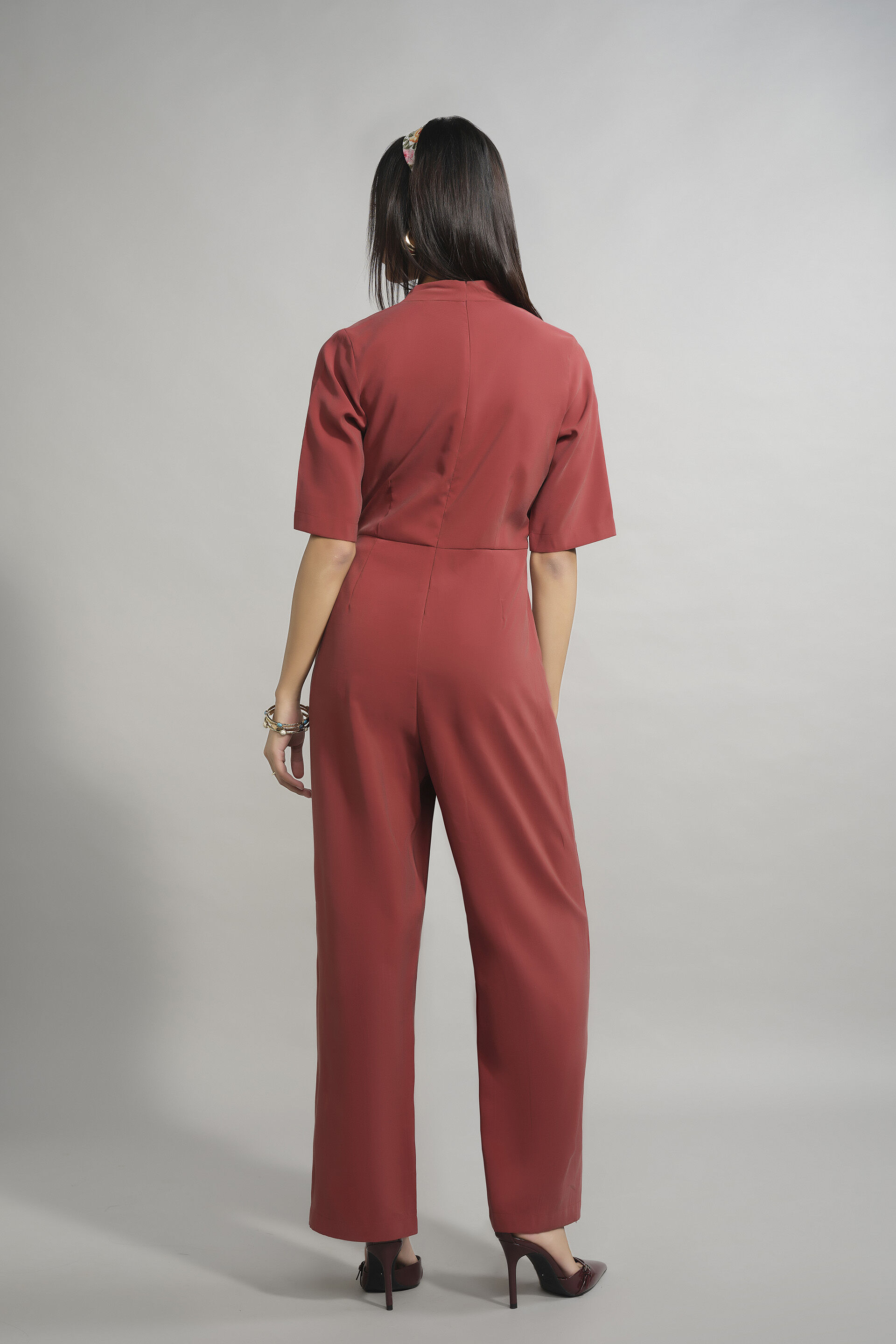 Form Function Rust Jumpsuit, Rust, image 4